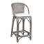 Handwoven Rattan Upholstered Bar & Counter Stool-2062777269-2143357956