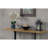 Sofa Table Industrial Style U-Shape Base