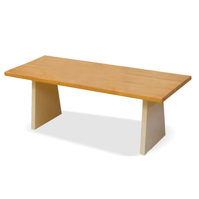 Bureau en bois massif Wabi-Sabi