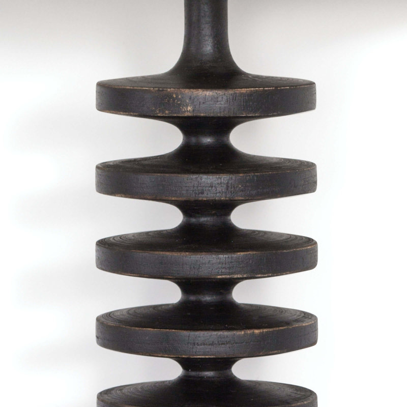 Fishbone Sconce, Ebony