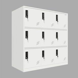 Metal 90cm Storage Cabinet
