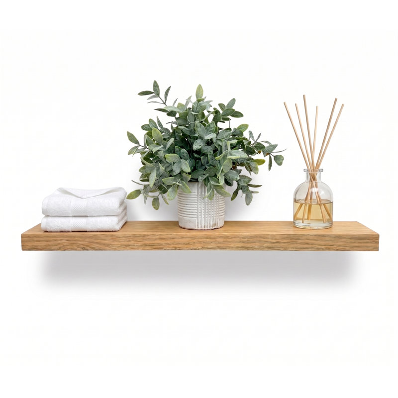 Devyn Pine, 2" H x 30" W x 8" D, Natural