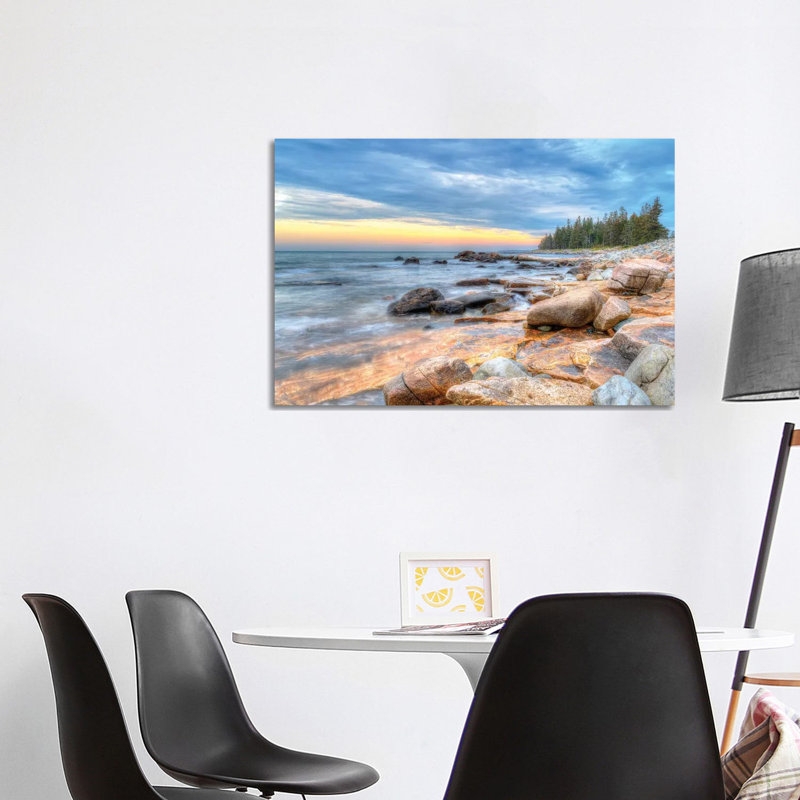 Coastal Maine by David Gardiner - Print on Canvas, Wrapped Canvas, 66.04cm H x 101.6cm W x 3.81cm D