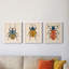 Shattered Waved I - 3 Piece Single Picture Frame Painting on Canvas-1777886049-1777886078