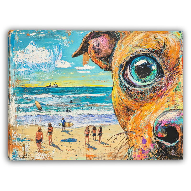 Art mural sur toile Golden Day, 30" H x 40" W