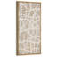 «Beige Neutral Geometric Line Abstract Art», grande impression sur toile encadrée pour chambre principale-1053897150-1053897145