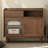 Retro Nut-Brown Solid Wood Sideboard-1061967052