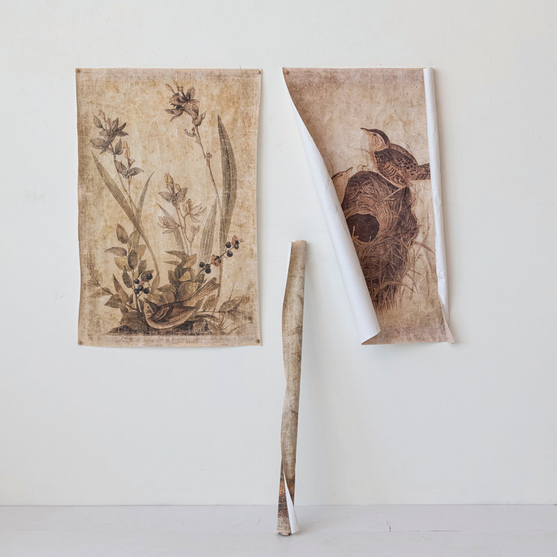 Decorator Paper with Bird Prints