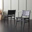 Chaise d'appoint en cuir Alston-1281083733