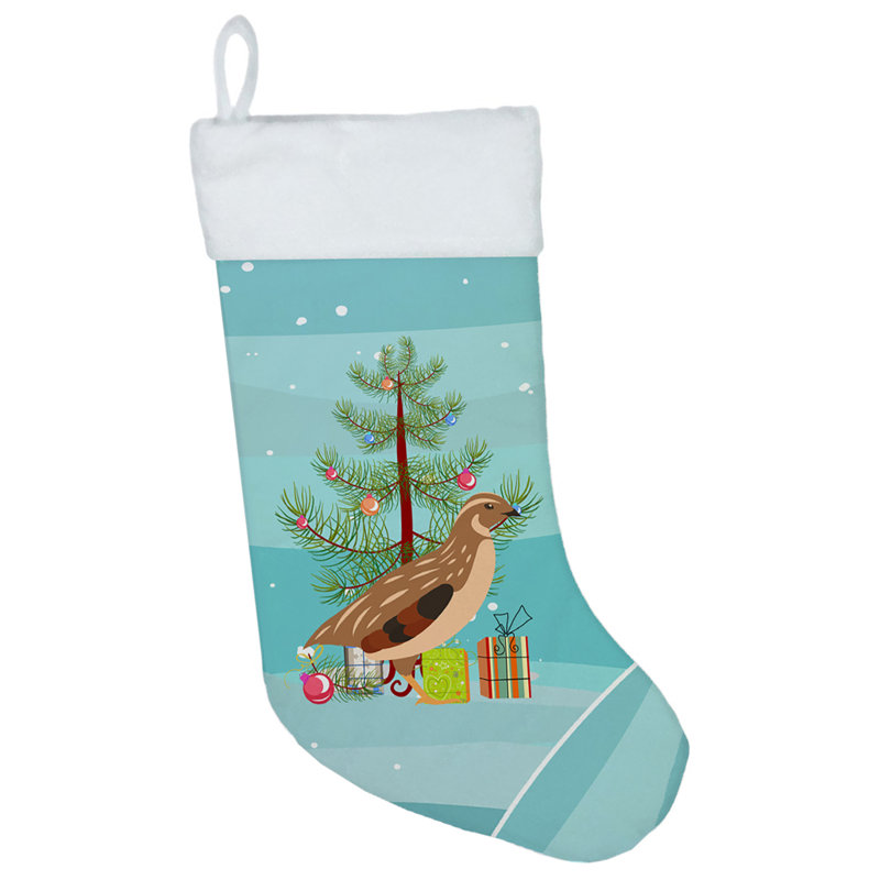 Chaussette de noël phoenix quail