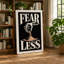 Fearless Typography - Wrapped Canvas-1247834067-1247834072