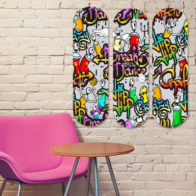 Superbe ensemble de peinture décorative en panneau de fibres à densité moyenne (3 pièces), imprimé UV, 27,6 x 27,6 pouces au total | 100% panneau de fibres à densité moyenne, épaisseur: 0,3 pouce | Parfait pour le salon, la chambre à coucher ou le bureau | Art mural accrocheur