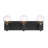 Jaquae 18" 3-Light Matte Black Vanity Light