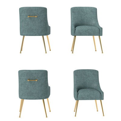 Zanthia Faux Leather Upholstered Dining Chair