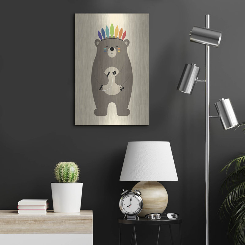 «Be Brave» par Andy Westface, H 24 po x l 16 po