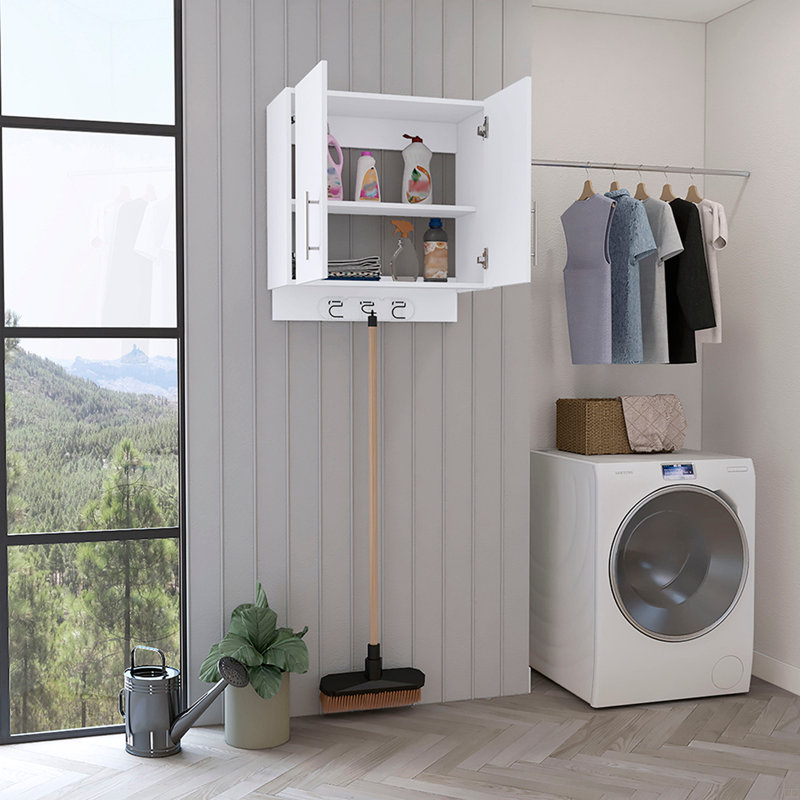 Armoire de rangement murale, quatre armoires