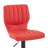 Adjustable Height Swivel Bar Stool with Ergonomic Design