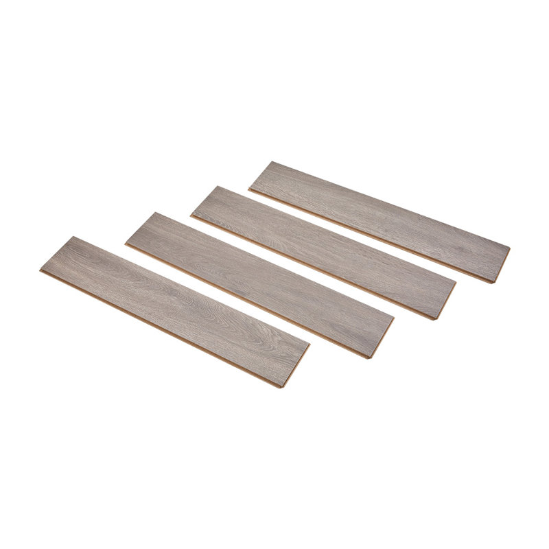 15.5cm W x 81.5cm L x 1.2cm Laminate Flooring, Grey