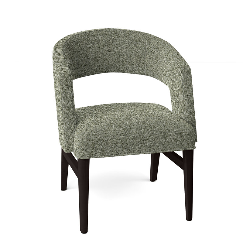 Chaise avec accoudoirs Bryant, Espresso, 8794 Noisette