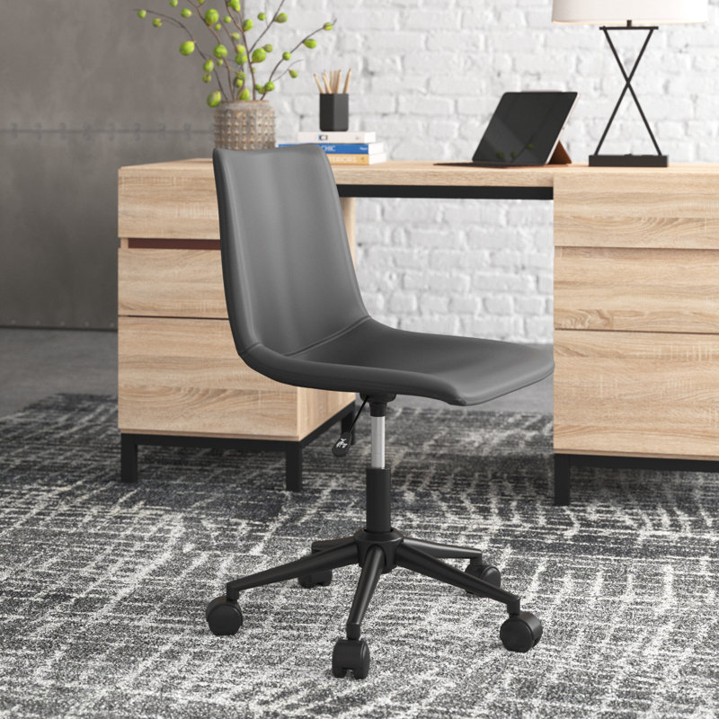 Chaise de travail Traves, gris