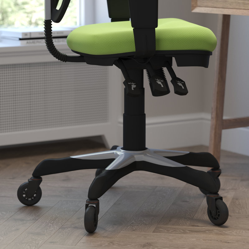 Chaise ergonomique , Noir, Vert