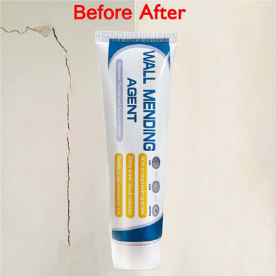 Repair Cream Efficient Dry Wall Repair Kit With Scraper Repair Paste Wall Repair Cream Wall Mending Repair Kit 120g