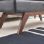 Tissu en laine Teddy, pieds en bois massif-1643716714