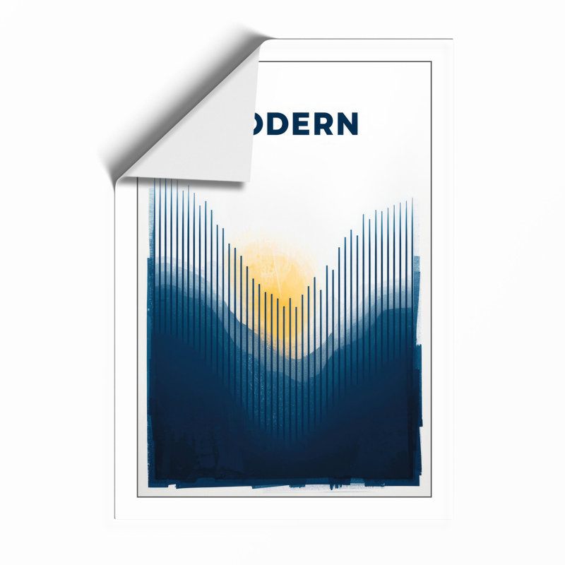 Modern Perspective Geometric - Print, Unframed, A1 - 84.1 x 59.4 cm