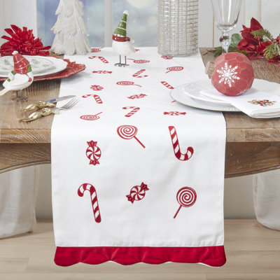 Chemin de table Candy Cane & Sweet Treats