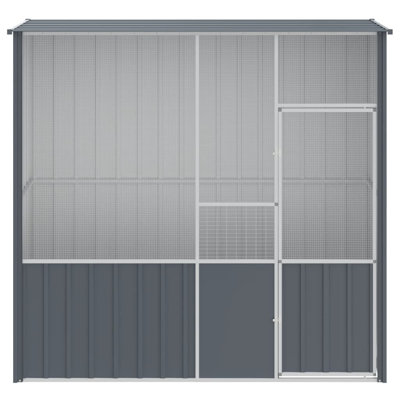Dulcio 78.7'' Steel Flat Top Flight Cage