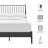 Adair Spindle Metal Platform Bed-113958797