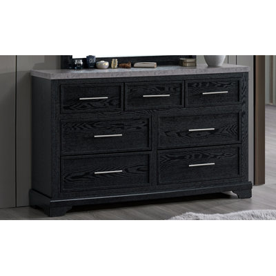 Grande 2ED3999B1C3F47E48570137FAE81FF71 Dresser , Black