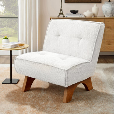 Drayk 29.5'' W Upholstered Accent Lounge Chair with Pillow