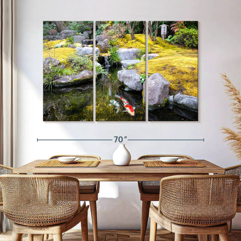 Rorry Japanese River, 42" H x 65" W
