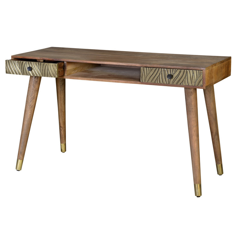 Jolie Solid Wood Writing Desk