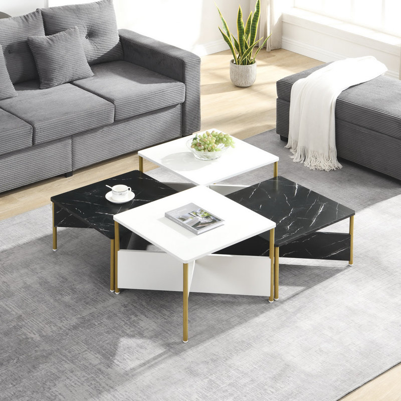 Ensemble de 4 tables basses Modern Modern