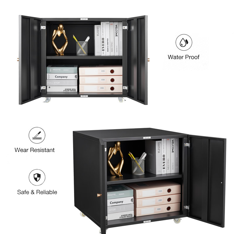 Mairyn 23.62'' Wide 2 - Shelf Storage Cabinet