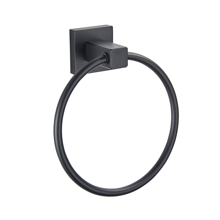 Wall Mounted Towel Ring With Installation Hardware