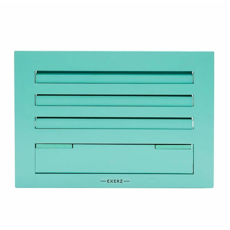 Support pour livres de bureau, Turquoise