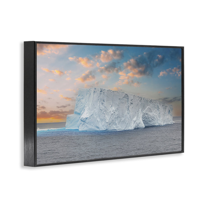 Giclée encadrée, dessin par Richard Silver, H 12 po x l 18 po, Giclée encadrée noir minuit