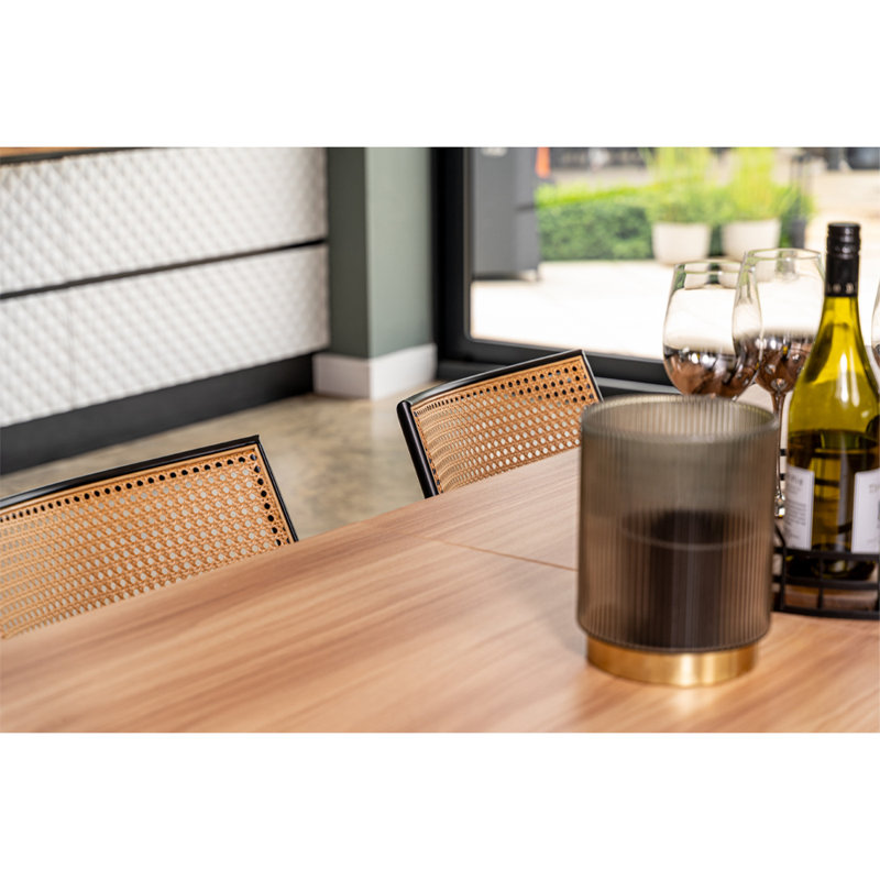 Aamira 4 - Person Dining Set, Black