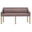 Maroon Espalier Odessa Dining Banquette