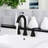 Widespread 2-handle Bathroom Faucet with Drain Assembly-86701133