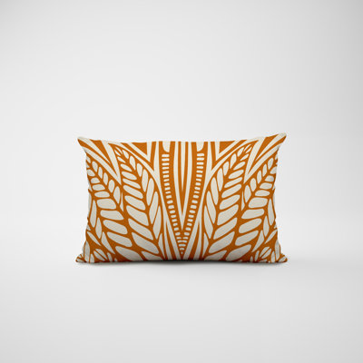 Housse et insert de coussin rectangulaire en polyester pour l'intérieur et l'extérieur