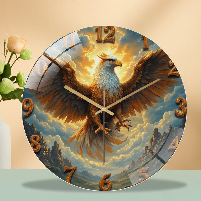 Horloge murale majestueuse 12 pi