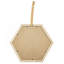 Miroir hexagonal, 16 po x 14 po-1046932598