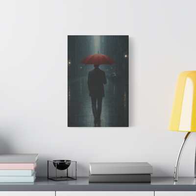 Apel Single Picture Frame Print on Canvas