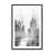 Cadre photo simple noir satiné sélectionné