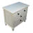 Mykonos 3-Drawer Solid Wood Nightstand in White