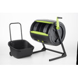 2 Stage Maze 65 Gal. Tumbler Composter with Cart